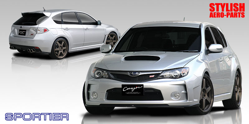 人気日本製】 インプレッサ WRX STI GRB/GRF C-E型 フロントワイドブリスターフェンダー 塗装済み  エアロ.カスタムパーツのTopTuner 通販 PayPayモール